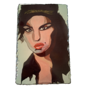 Amy Winehouse Printed Slate