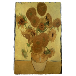 Van Gogh Sunflowers Printed Slate
