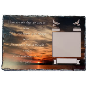Memorial Slate Printing