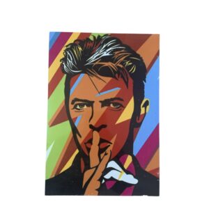 Bowie Metal Sheet - Gloss Finish - 8 x 11 (A4) Portrait