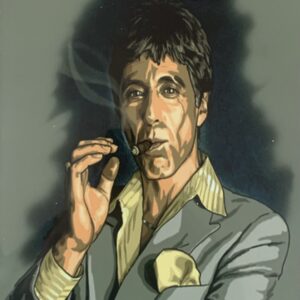 Al Pacino Metal Sheet - Gloss Finish - 8 x 11 (A4) Portrait