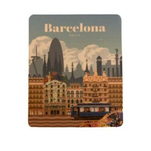 Barcelona Rectangle Mouse Pad