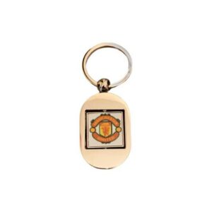 Manchester United Metal Keyring – Rotating Square