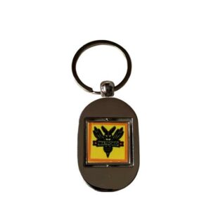 Watford Metal Keyring – Rotating Square