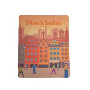Stockholm Sweden Rectangle Mouse Pad