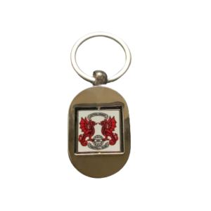Leyton Orient Metal Keyring – Rotating Square