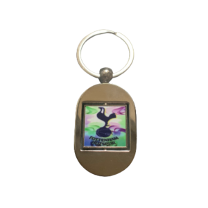 Tottenham Hotspur Metal Keyring – Rotating Square