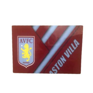 Aston Villa Metal Sheet – Gloss Finish – 8 x 11 (A4) Landscape