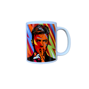David Bowie Colourful Mug