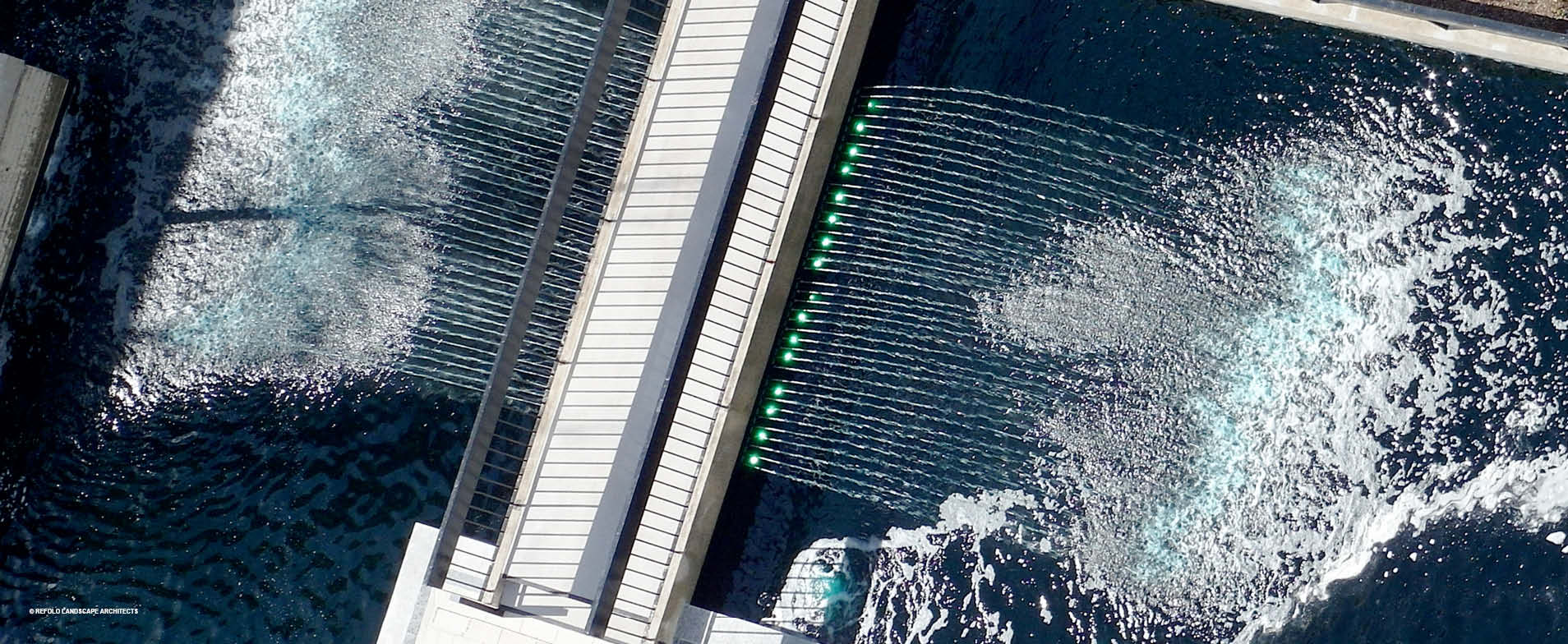 Water Gardens, Hyde Park Estate