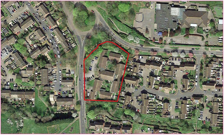 Aerial View Fourfields