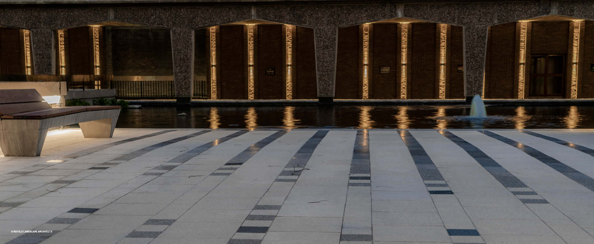 Water Gardens Lighting Design