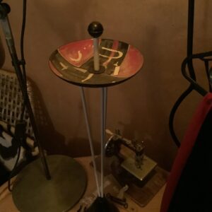 1950s Metal Cigarette Stroke Trinket Tray