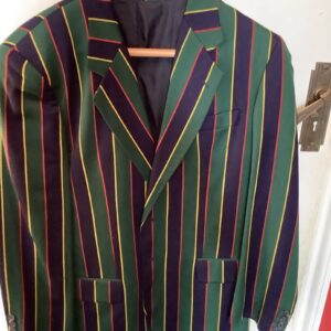 1970s Multi Striped Cricket Jacket