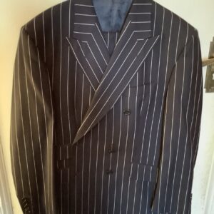 Acquascutim Pin Stripe Suit Circa 2000 Vintage