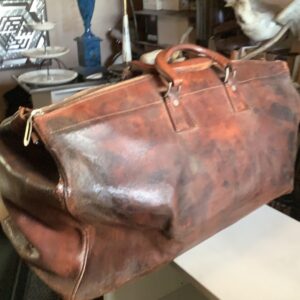 Large Vintage Style Gladstone Bag